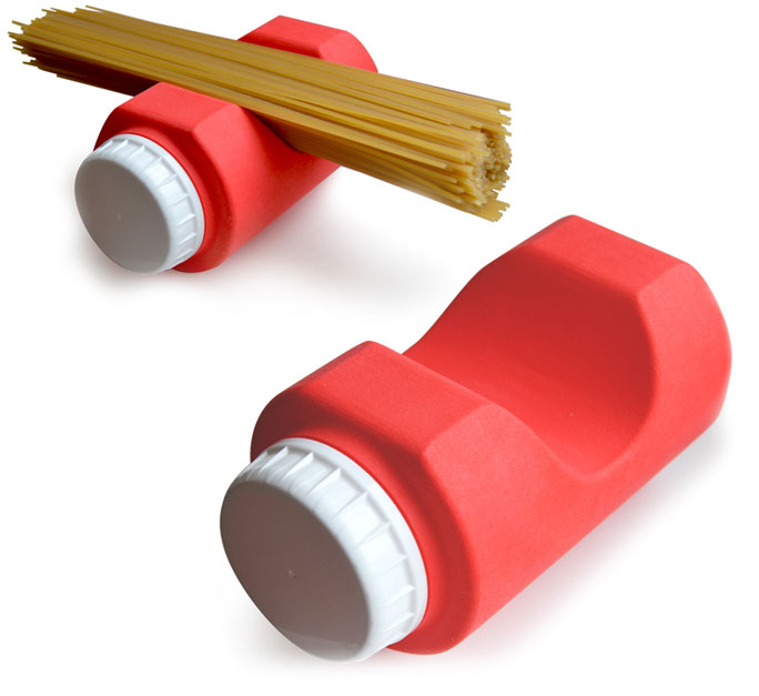 hd-packaging-spaghetti-sauce-bottle-design 3D prints of spaghetti sauce bottle with built-in tool to measure spaghetti